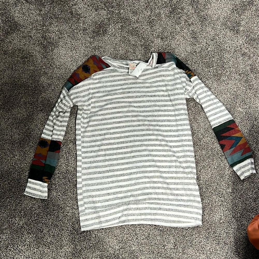 Sweatery soft dress shirt